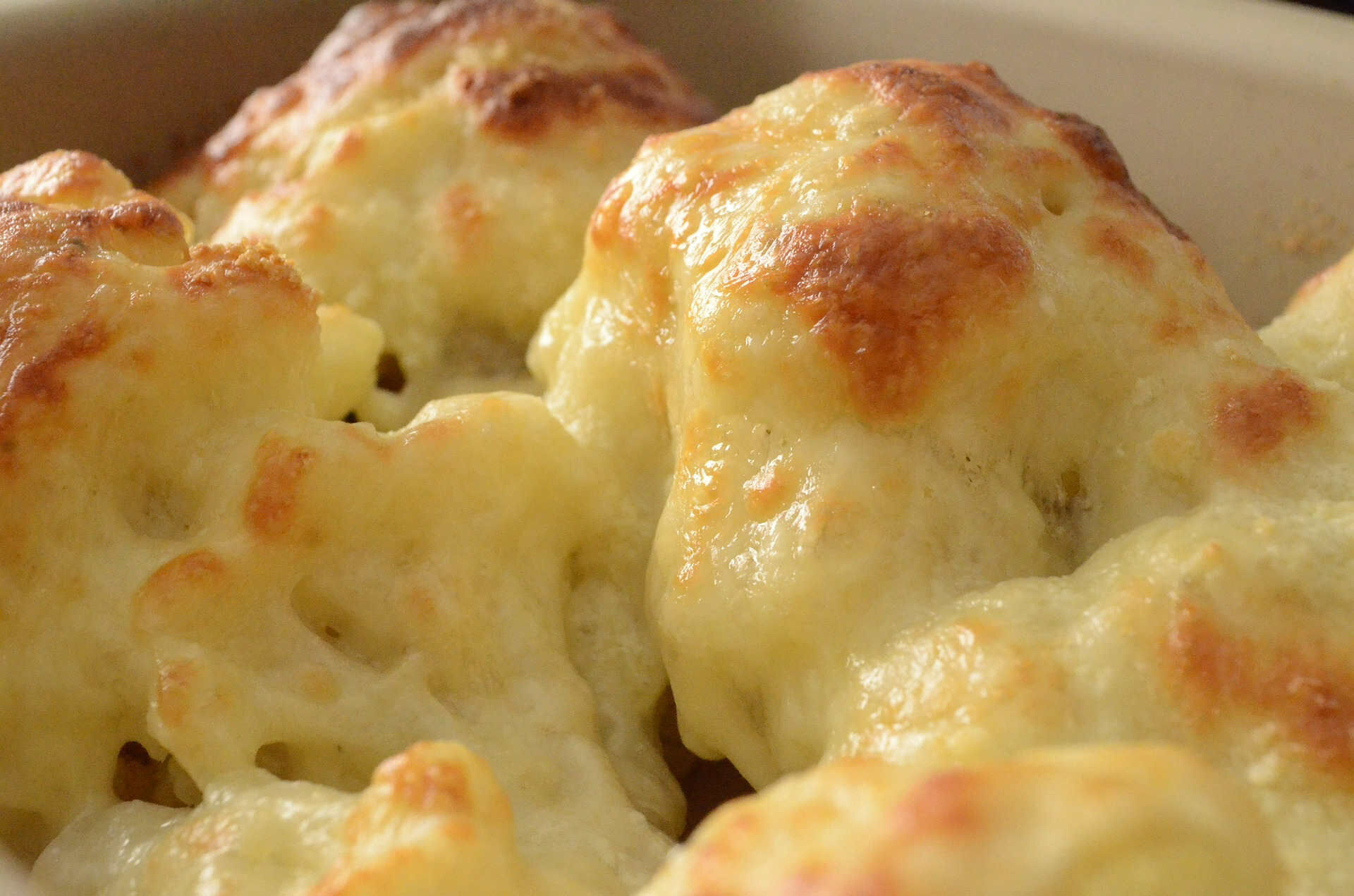 Gratin de chou fleur végétarien